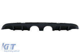 Diffusore per VW Golf 6 VI 08-12 scarico R20 Look only Standard Bumper-image-6085323