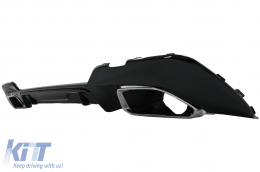 Diffusore posteriore per BMW 3 G20 G28 G21 18+ Punte di scarico M340i M Look-image-6078159