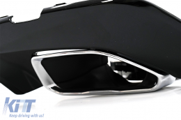 Diffusore posteriore per BMW 3 G20 G28 G21 18+ Punte di scarico M340i M Look-image-6078160