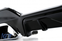 Diffusore posteriore per BMW 3 G20 G28 G21 18+ Punte di scarico M340i M Look-image-6078165
