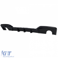 Diffusore posteriore Performance lucido nero adatto per BMW Serie 6 F12 F13 F06 640d 640i-image-6200370