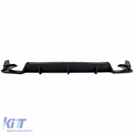 Diffusore posteriore prestazionale a 3 pezzi lucido nero adatto per BMW X5 G05 dal 2018-image-6257302