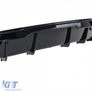 Diffusore posteriore prestazionale lucido nero adatto per Tesla Model 3 2017-2023-image-6205843