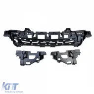 Diffusore posteriore sportivo + terminali di scarico neri adatti per Mercedes CLS C257 2018-2023-image-6208388
