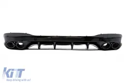 image-10-Diffusore & Punte per Mercedes CLA X118 C118 Sport Line 19-06.2025 CLA45S Look Aero Notte Pacchetto