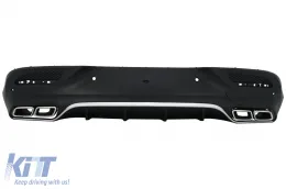 image-27-Diffusore & Punte per Mercedes GLE Coupe C292 Sport Line 15-19 Cromo GLE63 Look