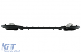 Diffusore Scarico Punte per BMW 3 G20 G28 Berlina G21 Touring 19+ M340i M Look Nero-image-6078177