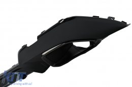 Diffusore Scarico Punte per BMW 3 G20 G28 Berlina G21 Touring 19+ M340i M Look Nero-image-6078181