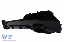 Diffusore Scarico Punte per BMW Serie 4 G22 G23 M Sport 2020+ M440i Design Nero-image-6094265