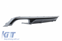Diffusore Scarico Suggerimenti per Audi A7 4G Facelift 15-17 S7 Look Griglia-image-6054179