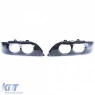 Diffusorlinsen Scheinwerfergläser Blinker rauchig geeignet für BMW 5er E39 1995-2000-image-6264291
