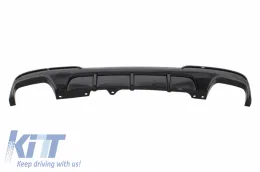 Diffúzor dupla kipufogóvéggel BMW F10 F11 11-17, M-performance dizájn-image-6055923