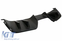 Diffúzor FORD Mustang Mk6 VI 15-17, RTR kivitel, fekete-image-6057528