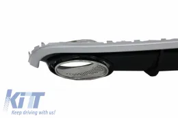 Difusor Aire Escape Consejos LED Luces Traseras para AUDI A7 4G 10-14 RS7 Look-image-6049108