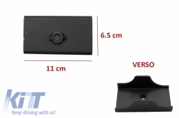 Difusor aire para AUDI A4 B8 Facelift 12-15 Escape puntas Limusina Avant S4 Look-image-6055027