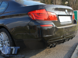 Difusor aire para BMW F10 F11 5er 11-17 Spoiler parachoques M-Performance Look-image-6023851