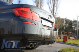 Difusor aire para BMW F10 F11 5er 11-17 Spoiler parachoques M-Performance Look-image-6023852