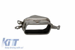 Difusor aire para BMW Serie 7 F01 08+ Puntas escape Consejos 730D 730i Estándar-image-38550