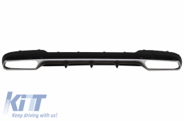 Difusor aire para MERCEDES W212 S212 Facelift 13-16 Sport Package Parachoques-image-6003587