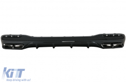 Difusor Cansada Consejos para Mercedes GLE W166 SUV Sport Line 2015-2018 Night Package-image-6078233