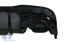 Difusor Cansada Consejos para Mercedes GLE W166 SUV Sport Line 2015-2018 Night Package-image-6078237