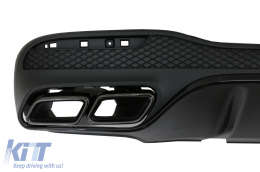 Difusor Cansada Consejos para Mercedes GLE W166 SUV Sport Line 2015-2018 Night Package-image-6078239