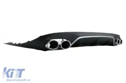 Difusor Cansada Reja para Mercedes E C238 AMG Line 16+ E53 Look Negro Cromo-image-6058674
