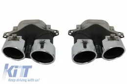 Difusor Cansada Reja para Mercedes E C238 AMG Line 16+ E53 Look Negro Cromo-image-6058676