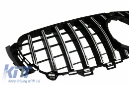 Difusor Cansada Reja para Mercedes E C238 AMG Line 16+ E53 Look Negro Cromo-image-6058682