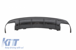 Difusor Consejos Negro para MERCEDES CLA W117 2013-2018 Facelift CLA45 Carbón Look-image-6047524