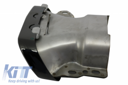 Difusor Consejos Negro para MERCEDES CLA W117 2013-2018 Facelift CLA45 Carbón Look-image-6047532