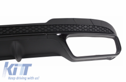Difusor Consejos Negro para Mercedes E W212 S212 Facelift AMG Sport Line 13-16-image-6003576