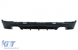 Difusor Doble para BMW 2 F22 F23 2013+ M Performance Look Negro brillante-image-6076961