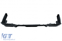 Difusor Doble para BMW 2 F22 F23 2013+ M Performance Look Negro brillante-image-6094589