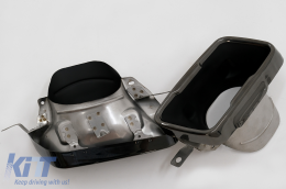 Difusor Doble para BMW 2 F22 F23 2013+ M Performance Look Negro brillante-image-6094593
