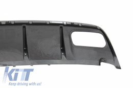 Difusor Escape Negro para Mercedes W176 A 2013-2018 Carbon A45 Facelift Look-image-6047428