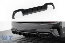 image-44-Difusor Maxton Design adecuado para el parachoques trasero del BMW Serie 3 G20 sedán/G21 touring 2018-2022, lacado en negro