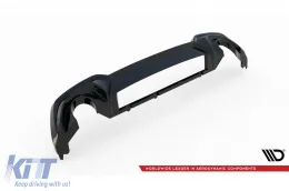 Difusor Maxton Design adecuado para el parachoques trasero del BMW 3 Series G20 sedan, G21 touring con paquete M 2018-2022, lacado en negro, adecuado para vehículos con enganche de remolque-image-6236142