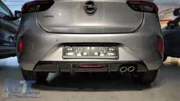 image-26-Difusor Motordrome Design adecuado para el parachoques trasero GS-Line en Opel Corsa F después de 2019