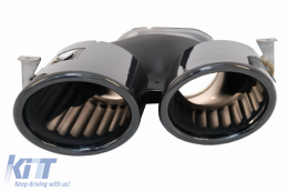 Difusor Negro Puntas para Mercedes GLE W167 SUV V167 Sport Line 19+ Night Package-image-6078803