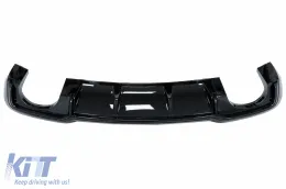 Difusor para Audi A3 8V Facelift 17-19 Spoiler Lip RS3 Look only S-line parachoques-image-6084990