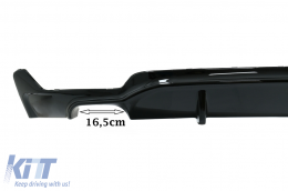 Difusor para BMW F32 2013+ M Performance Look Spoiler maletero Cubiertas espejo-image-6062606