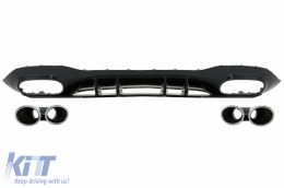 Difusor para Mercedes A W177 Hatchback 05.18-2022 Cubiertas espejo escape-image-6091292