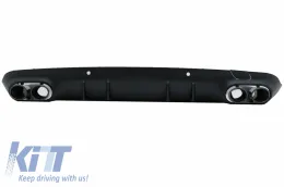 image-40-Difusor para Mercedes CLS C257 18+ CLS53 Look Negro Cansada Puntas Night Package