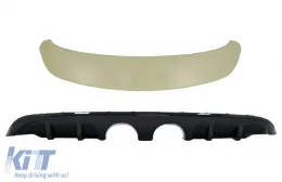 image-5-Difusor para VW Golf 6 VI 08-12 Spoiler techo R20 Mira solo Parachoques Standard