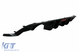 Difusor para VW Golf 7.5 Facelift 17-19 LED Reflector rojo Spoiler labios-image-6080509