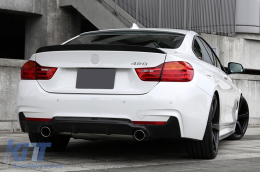 Difusor parachoques para BMW 4er F32 F33 F36 13+ Coupe Cabrio M Performance Look-image-6081987