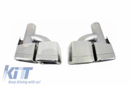 Difusor parachoques para Mercedes CLS W218 11-17 Spoiler Puntas AMG Sport Line-image-6064098