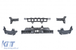 Difusor Parachoques para Mercedes GLC Coupe Facelift C253 2020-2023 GLC63 Look-image-6128017