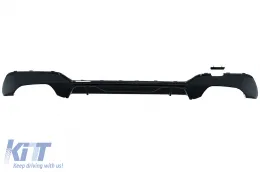 image-39-Difusor parachoques trasero para BMW 3 G20 G28 Sedan G21 Touring 19+ M340i M Look Negro